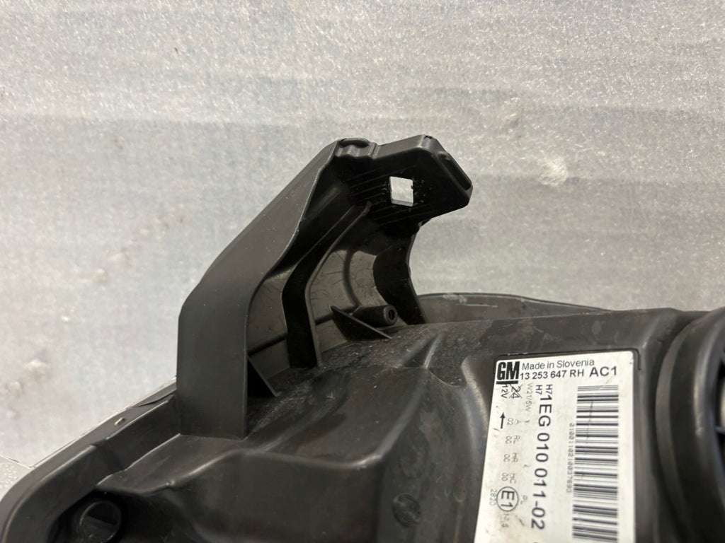Frontscheinwerfer Opel Astra J 1EG01001102 0100110210048113 Rechts Headlight SCH5808361708ng