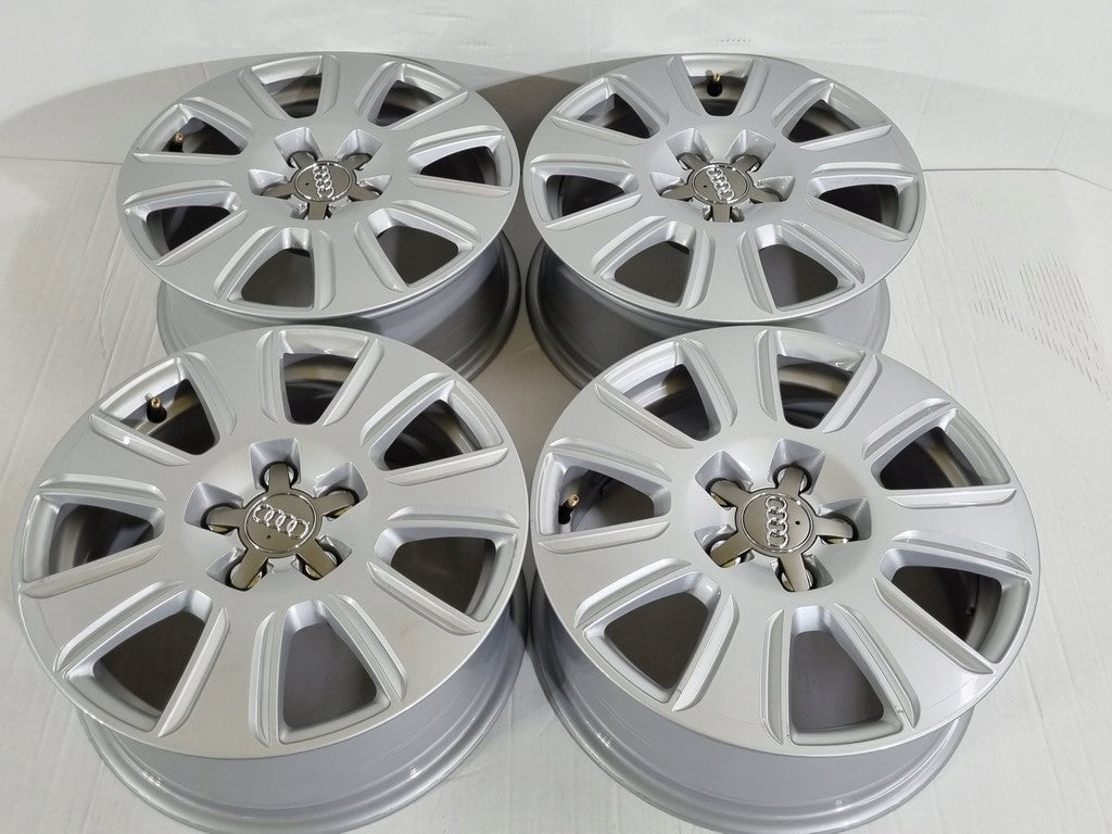 4x Alufelge 16 Zoll 6.5" 5x112 33ET 6U0601025 Audi Rim Wheel