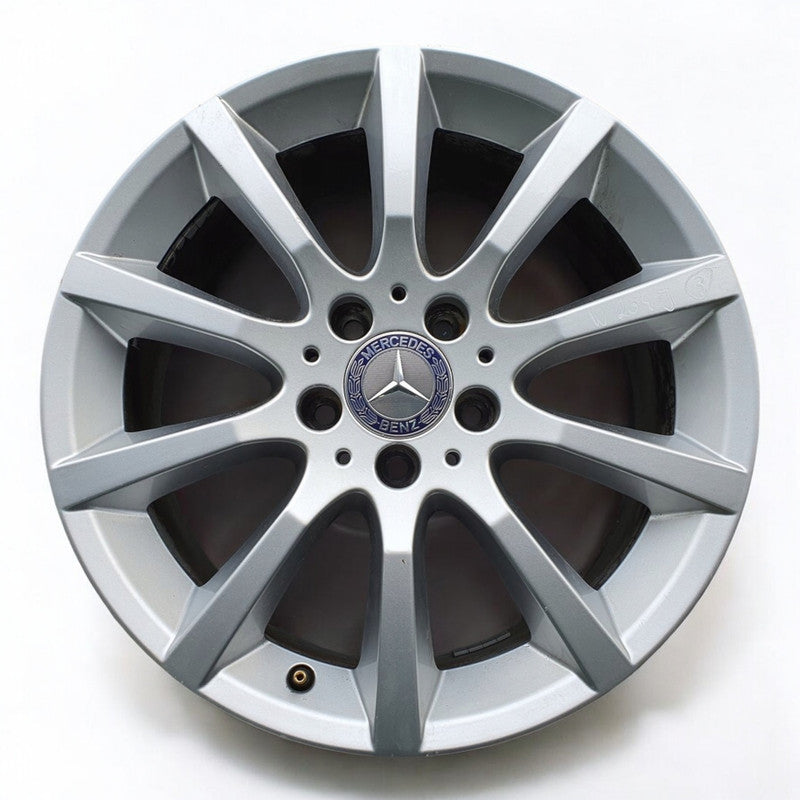 1x Alufelge 17 Zoll 7.5" 5x112 47ET Mercedes-Benz W204 Rim Wheel