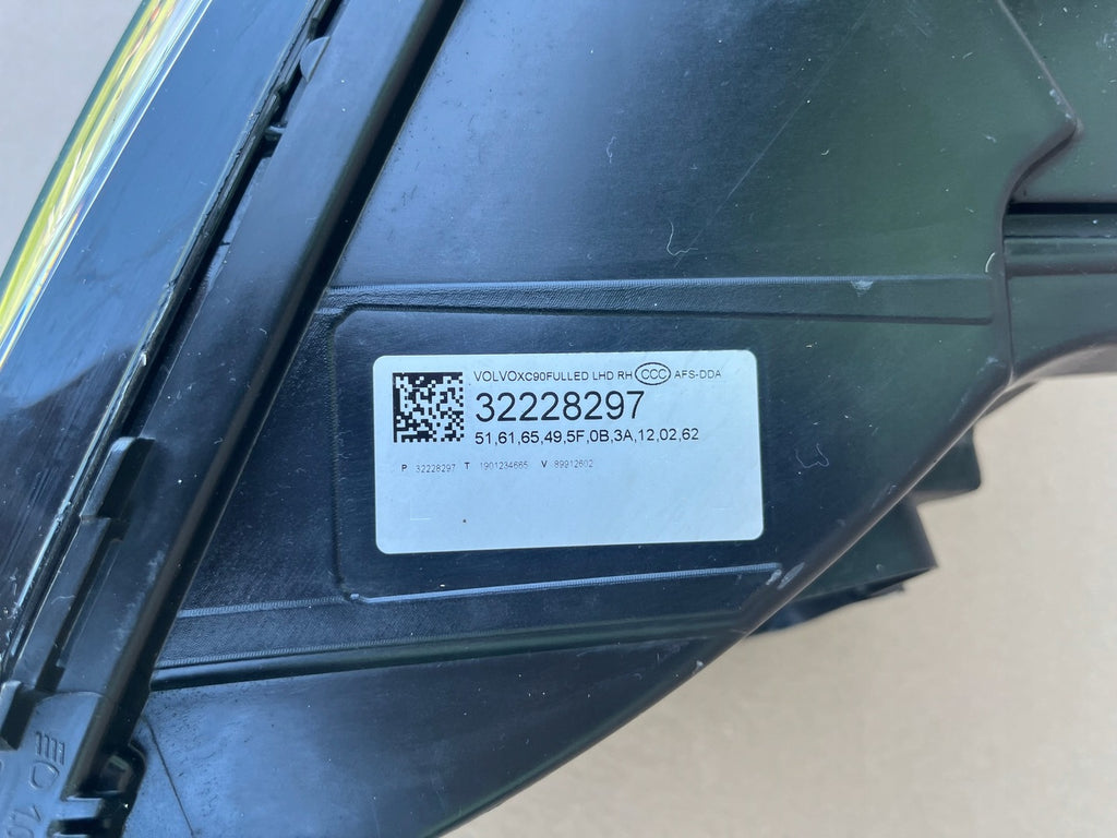 Frontscheinwerfer Volvo Xc90 II 32228297 Full LED Rechts Scheinwerfer Headlight