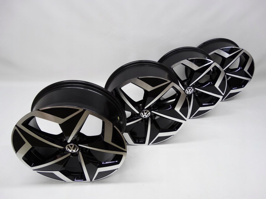 4x Alufelge 19 Zoll 7.5" 5x112 50ET Glanz Schwarz 10A601025H VW Id.3 Rim Wheel FEL2151267087yx