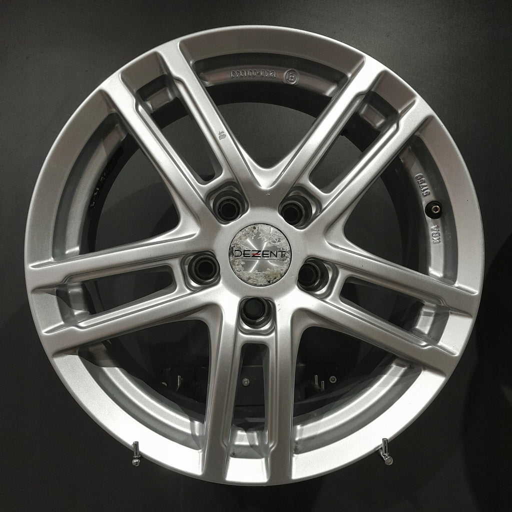 4x Alufelge 16 Zoll 6.5" 5x112 41ET KBA51750 Mg Hs Superb I Rim Wheel FEL9884722789ob