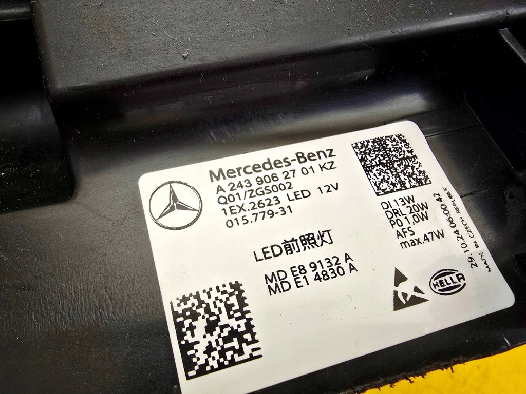 Frontscheinwerfer Mercedes-Benz Eqa A2439062701 LED Links Scheinwerfer Headlight SCH2729790645og