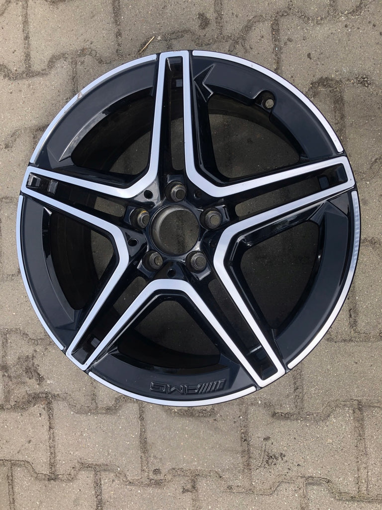 1x Alufelge 18 Zoll 7.5" 5x112 49ET A1774011500 Mercedes-Benz Rim Wheel