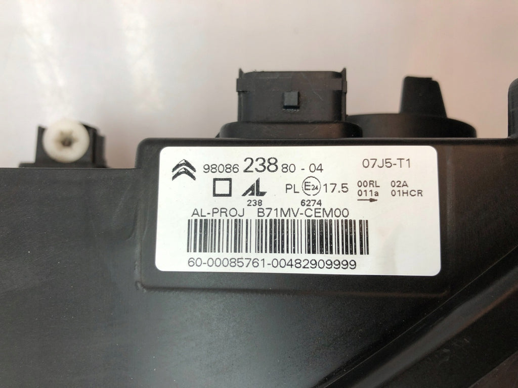 Frontscheinwerfer Citroën C4 B7 9808623880 LED Links Scheinwerfer Headlight