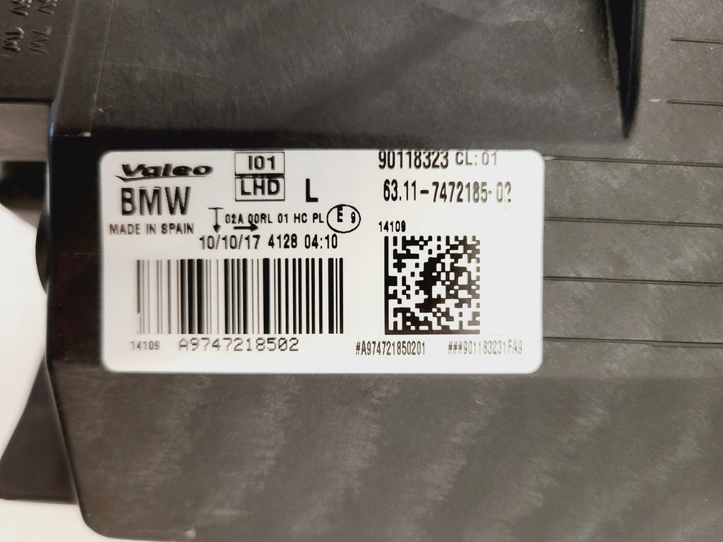 Frontscheinwerfer BMW I3 7472185-02 LED Links Scheinwerfer Headlight SCH4779196386zh