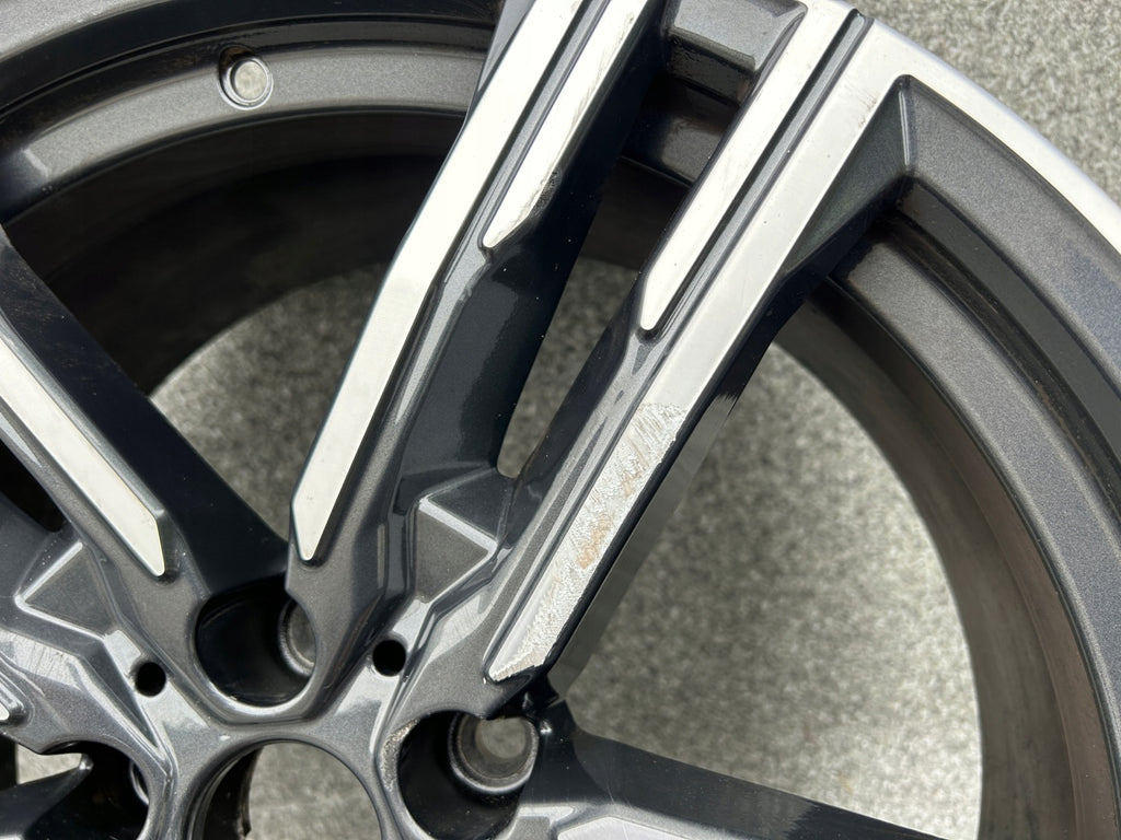 1x Alufelge 19 Zoll 8.0" 5x112 8090019 BMW G16 G14 G15 Rim Wheel FEL7406060284nz