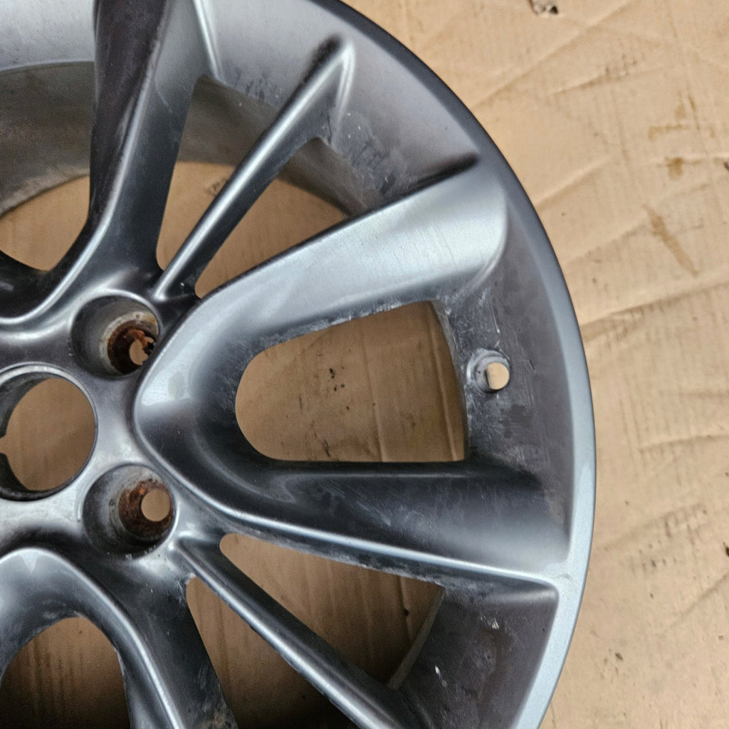 1x Alufelge 16 Zoll 6.5" 4x100 40ET Glanz Silber 13374019 Opel Corsa Rim Wheel FEL7756916663tv