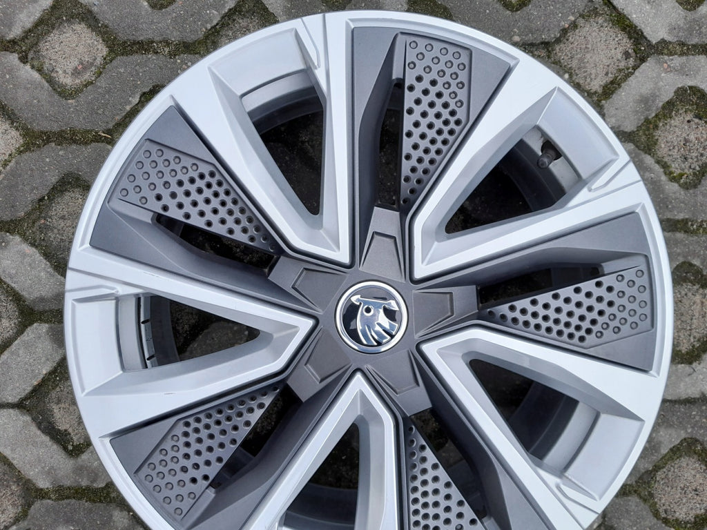 1x Alufelge 17 Zoll 7.0" 5x100 51ET Silber 6VA601025 Skoda Rim Wheel FEL2173473284ml