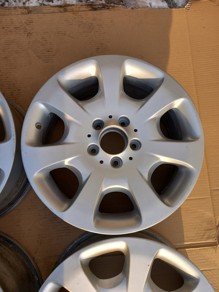 4x Alufelge 16 Zoll 7.0" 5x112 31ET Glanz Silber A2044011102 Mercedes-Benz W204 FEL5267643459yq