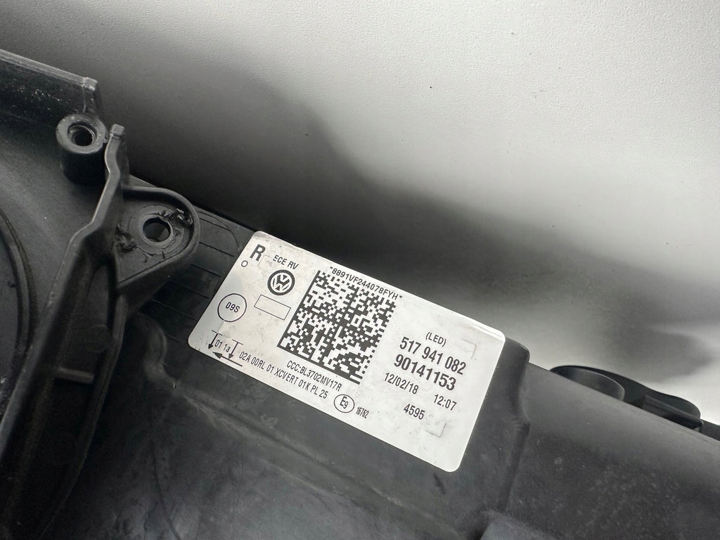 Frontscheinwerfer VW Golf Sportsvan 517941082 Full LED Rechts Headlight SCH1861374253dv