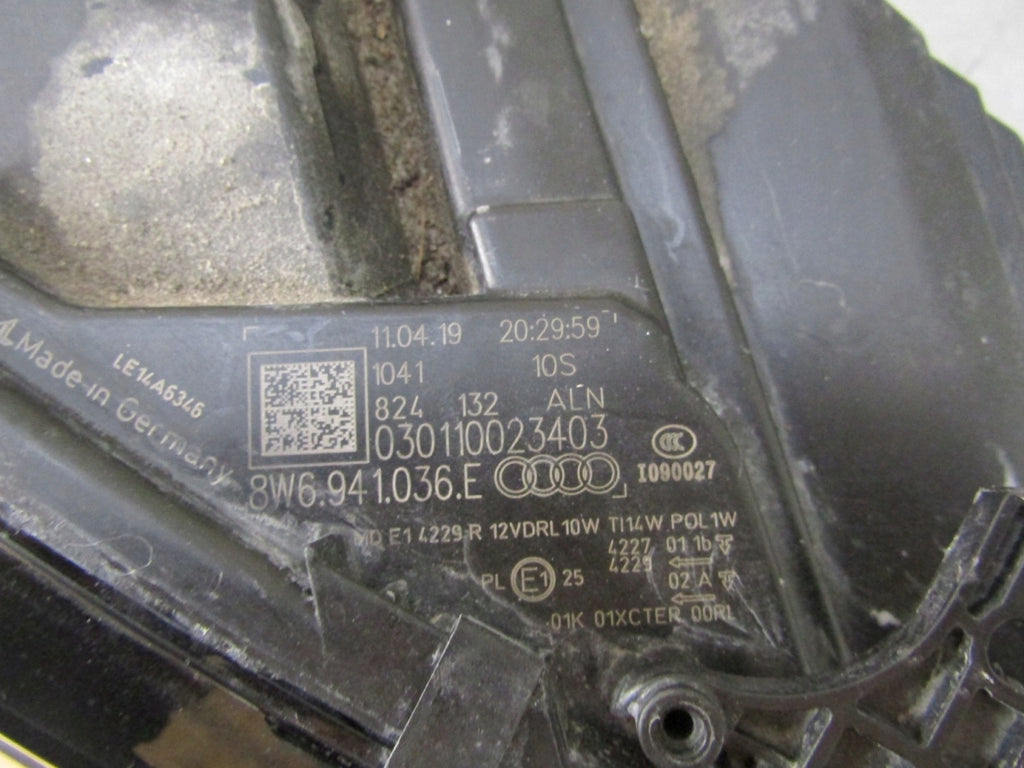 Frontscheinwerfer Audi A5 8W6941036E LED Rechts Scheinwerfer Headlight