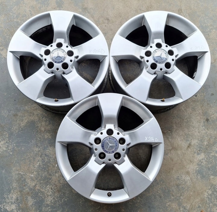 1x Alufelge 17 Zoll 7.5" 5x112 47 5ET Mercedes-Benz X204 Rim Wheel FEL4947315110mp