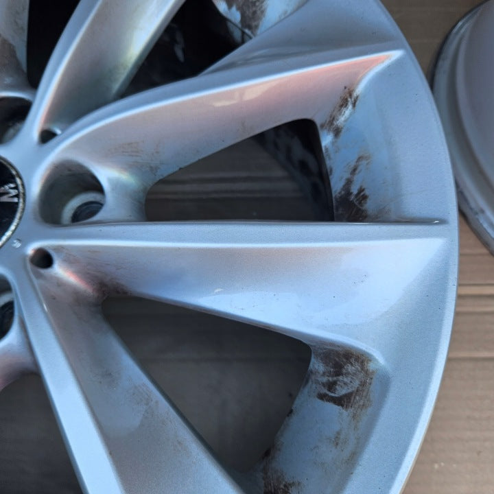 1x Alufelge 18 Zoll 8.0" 5x120 43ET Glanz Grau 6787578 BMW X4 F26 X3 F25 FEL6786177664xe
