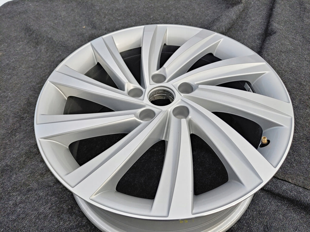 1x Alufelge 18 Zoll 7.5" 5x112 48ET Glanz Silber 5E3601025J Skoda Octavia 5e3 Iv FEL1579918062kl