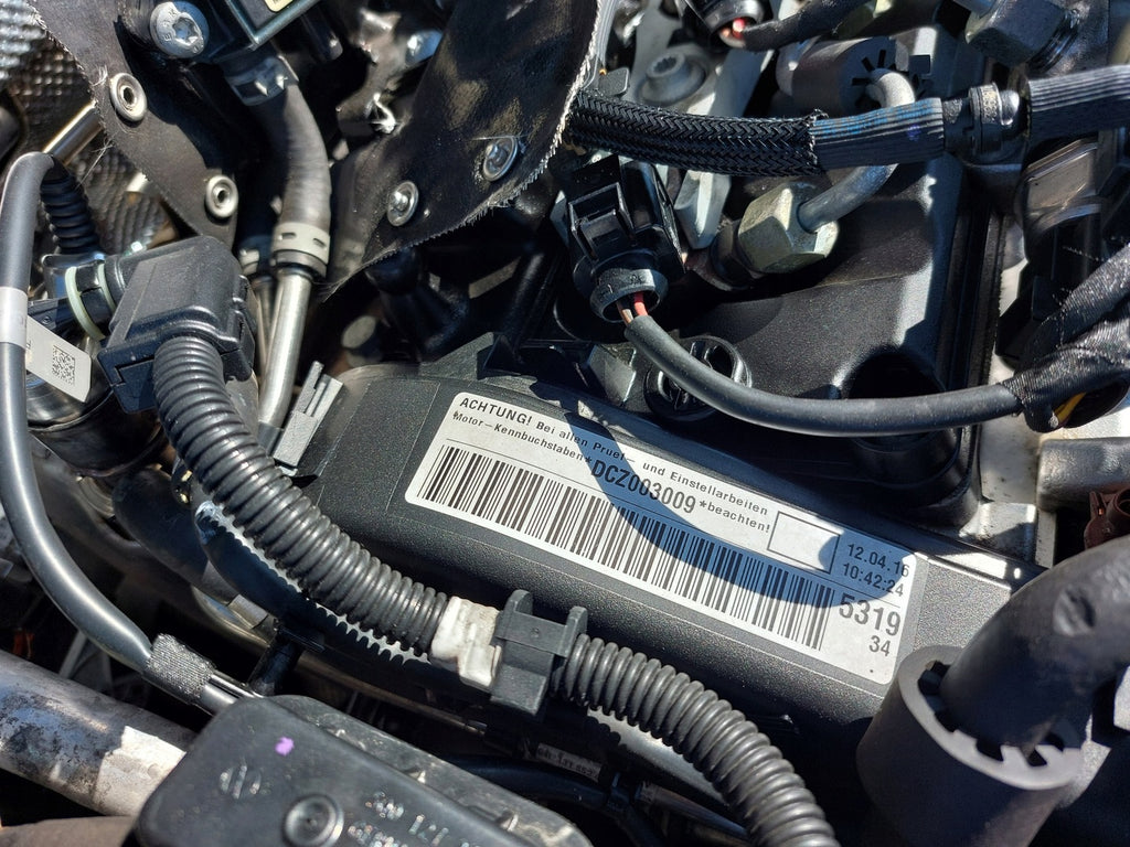 Motor Audi VW A3 DCZ DCZA DCZB 1.6 TDI 120PS 88kW 139TKm 2015 Diesel Unkomplett