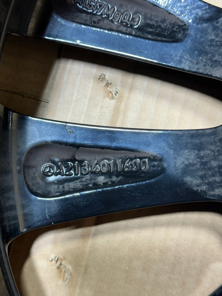 1x Alufelge 18 Zoll 8.0" 5x112 43ET Glanz A2134011600 Mercedes-Benz W213 S213 Mg