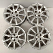 Load image into Gallery viewer, 4x Alufelge 16 Zoll 6.5" 4x100 37ET Glanz Silber Opel Meriva Rim Wheel FEL4360925643xq