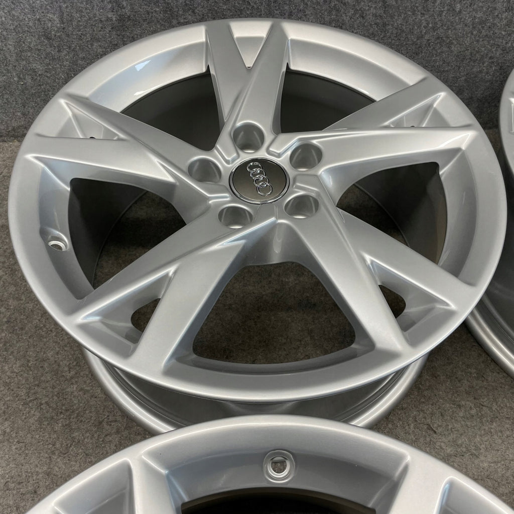 4x Alufelge 17 Zoll 7.5" 5x112 38ET Glanz Silber 8W0601025K Audi A4 Rim Wheel FEL1823041806tb
