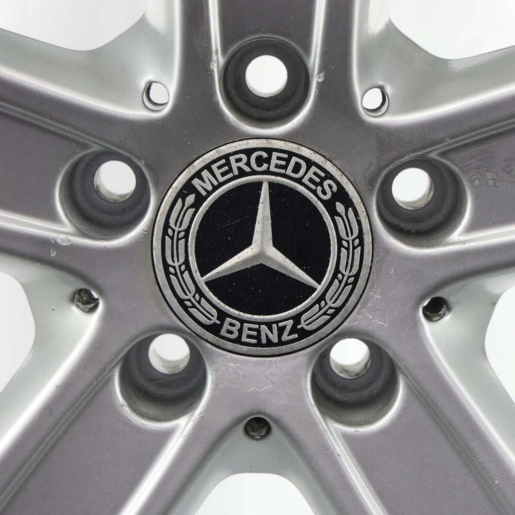1x Alufelge 18 Zoll 8.5" 5x112 40ET Silber A2214015102 Mercedes-Benz W221 C216 FEL8892100071lf