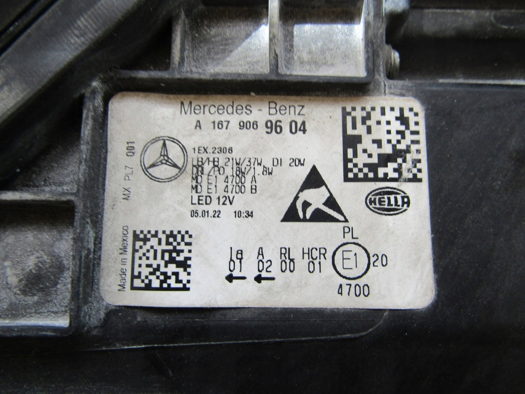 Frontscheinwerfer Mercedes-Benz Gle A1679069604 LED Rechts Headlight