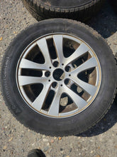 Laden Sie das Bild in den Galerie-Viewer, 1x Alufelge 16 Zoll 7.0" 5x120 34ET Glanz Silber 6775595 BMW E91 E90 Rim Wheel FEL6326519648jo