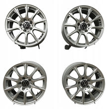 Laden Sie das Bild in den Galerie-Viewer, 4x Alufelge 16 Zoll 6.5" 5x112 38ET A2054012400 Mercedes-Benz Scirocco Passat FEL5233630689xl