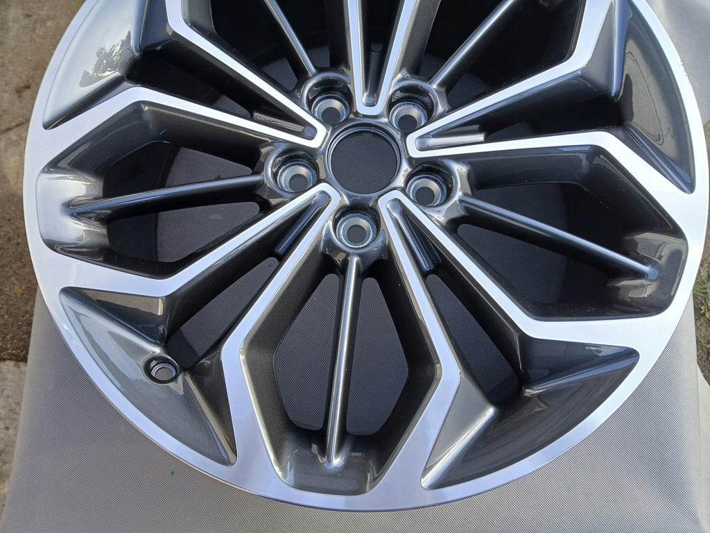 1x Alufelge 18 Zoll 8.0" 5x108 55ET Matt Schwarz JX7C-S1 Ford Focus Rim Wheel FEL4847949575rb