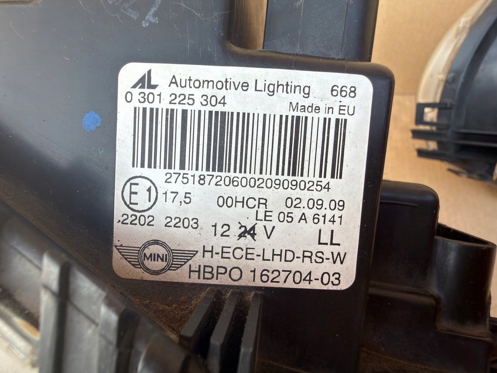 Frontscheinwerfer Mini R57 R55 R56 0301225304 0301225303 Ein Satz Headlight SCH9258206843su