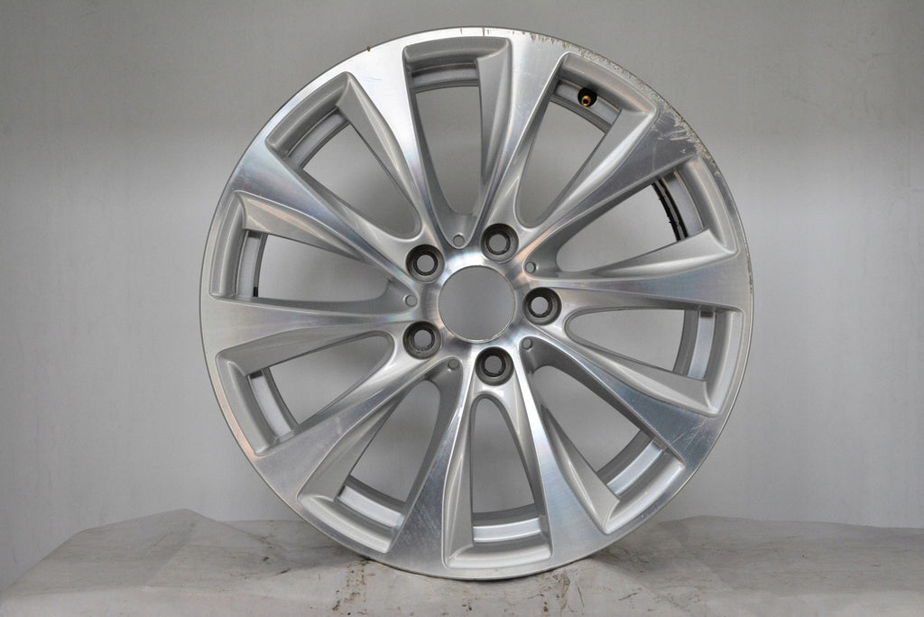 1x Alufelge 18 Zoll 7.5" 5x120 45ET Glanz Silber 6869800 BMW 1 Rim Wheel