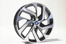 Laden Sie das Bild in den Galerie-Viewer, 4x Alufelge 19 Zoll 5.0" 5x112 28ET Glanz Schwarz 6887937 BMW I3 Rim Wheel FEL1344919896bw