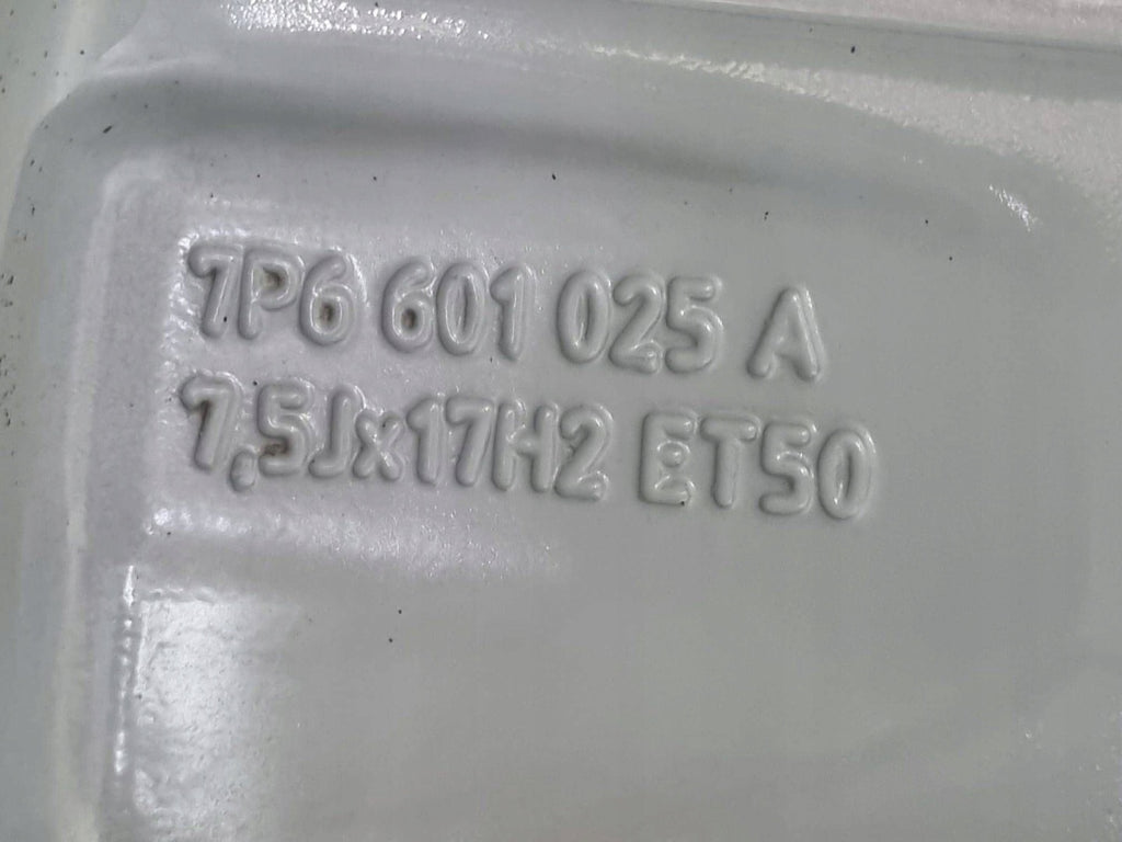 1x Alufelge 17 Zoll 5x112 7P6601025A VW Touareg Rim Wheel FEL3740977953la