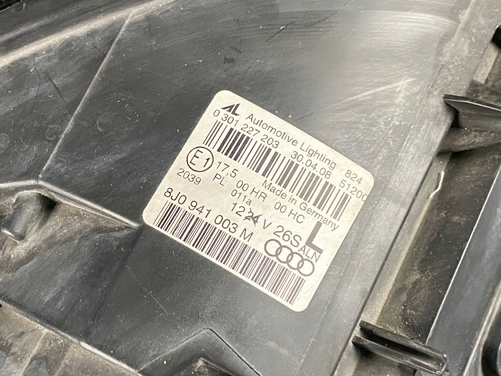 Frontscheinwerfer Audi Tt 8J0941003 Xenon Ein Stück (Rechts oder Links)