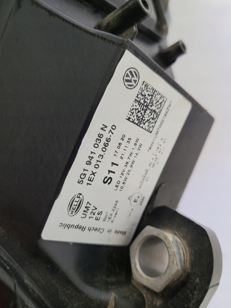 Frontscheinwerfer VW Golf VII 5G1941036N Full LED Rechts Scheinwerfer Headlight SCH2961217701xd