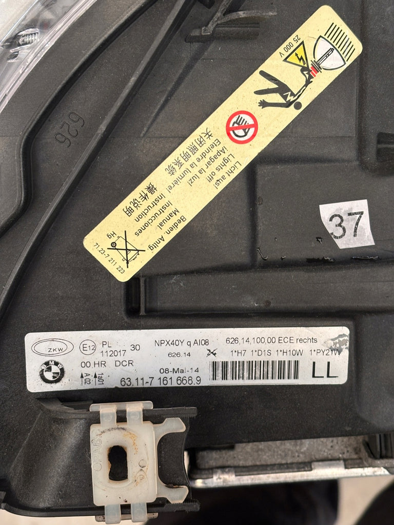 Frontscheinwerfer BMW E91 E90 71616689 Xenon Rechts Scheinwerfer Headlight SCH7247721653px