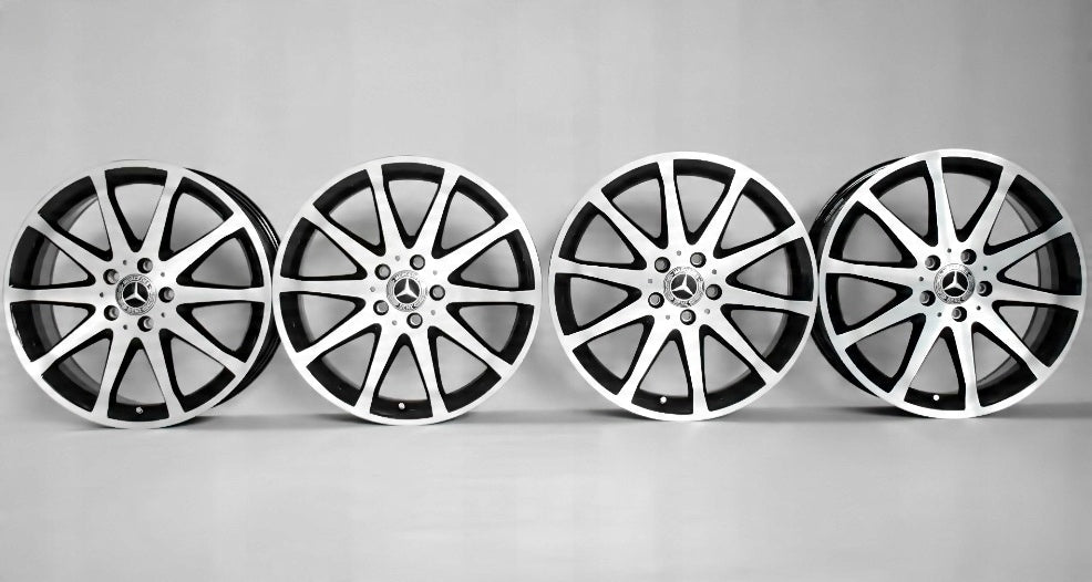 4x Alufelge 18 Zoll 8.0" 5x112 67ET Glanz Silber A2514011102 Mercedes-Benz W251
