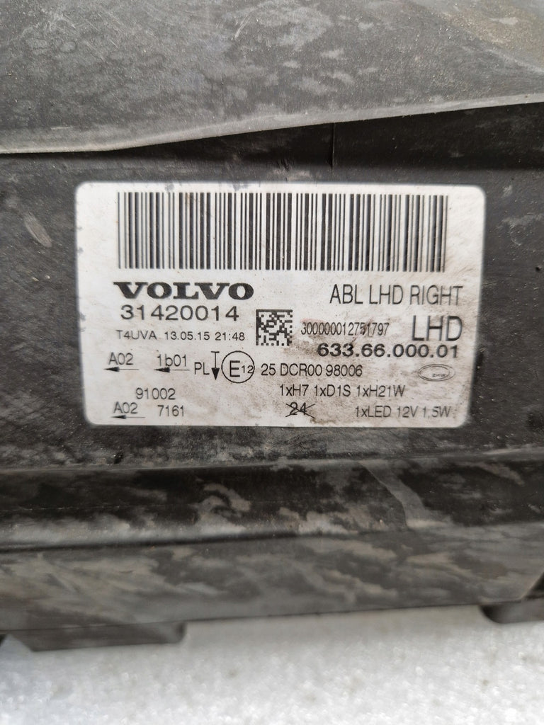 Frontscheinwerfer Volvo S80 II V70 31420013 31420014 Rechts oder Links