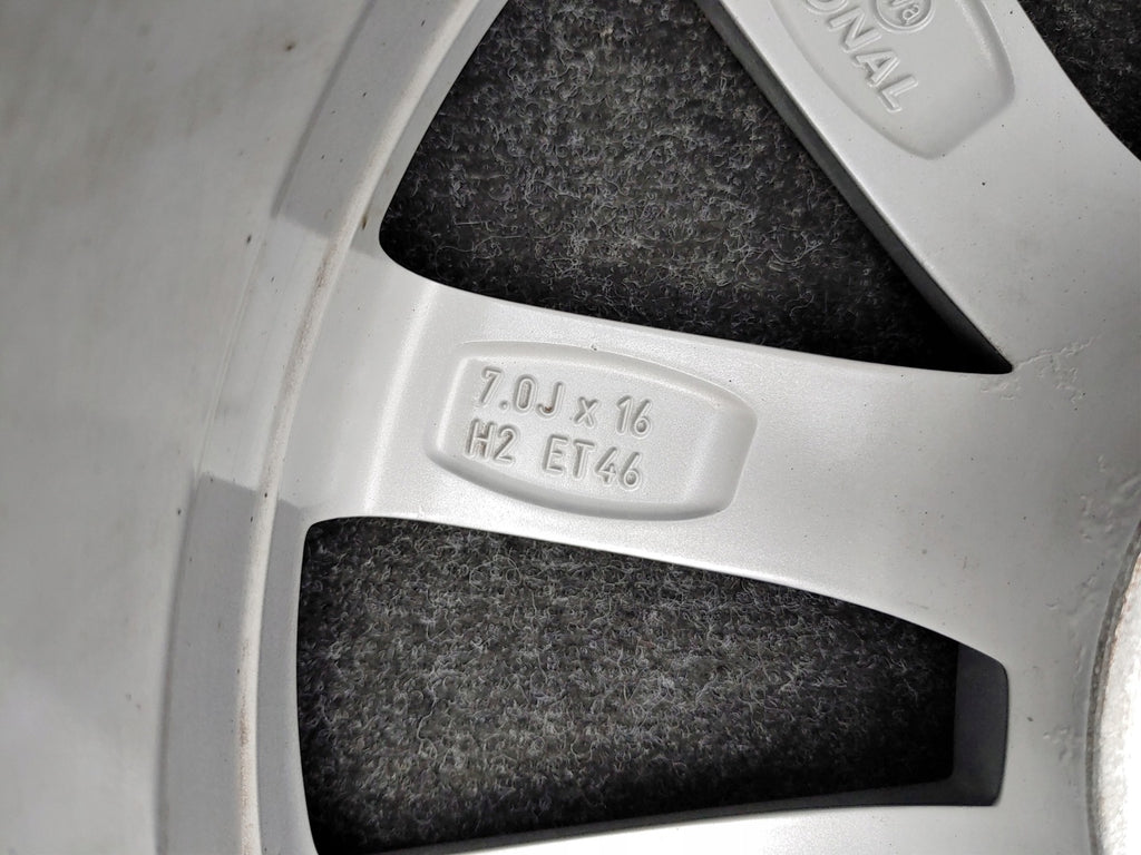 1x Alufelge 16 Zoll 7.0" 5x100 46ET Glanz Silber 5JA601025AE Skoda Rapid FEL1591729078em
