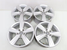 Laden Sie das Bild in den Galerie-Viewer, 4x Alufelge 16 Zoll 6.5" 5x112 46ET Silber 5G0601025N VW Golf VIII I Rim Wheel FEL1151273638uf