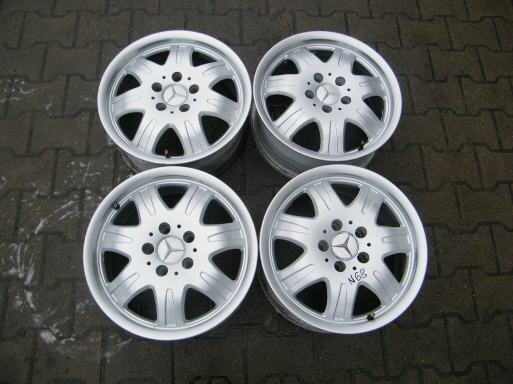 4x Alufelge 16 Zoll 7.0" 5x112 34ET Glanz Silber A2464010502 Mercedes-Benz Slk