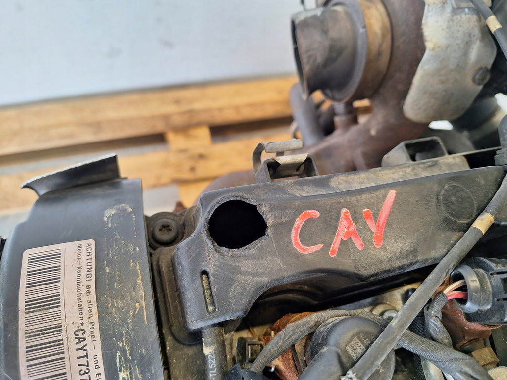 Motor Audi Seat Skoda VW CAY 1.6 TDI 90PS Diesel Engine Unkomplett