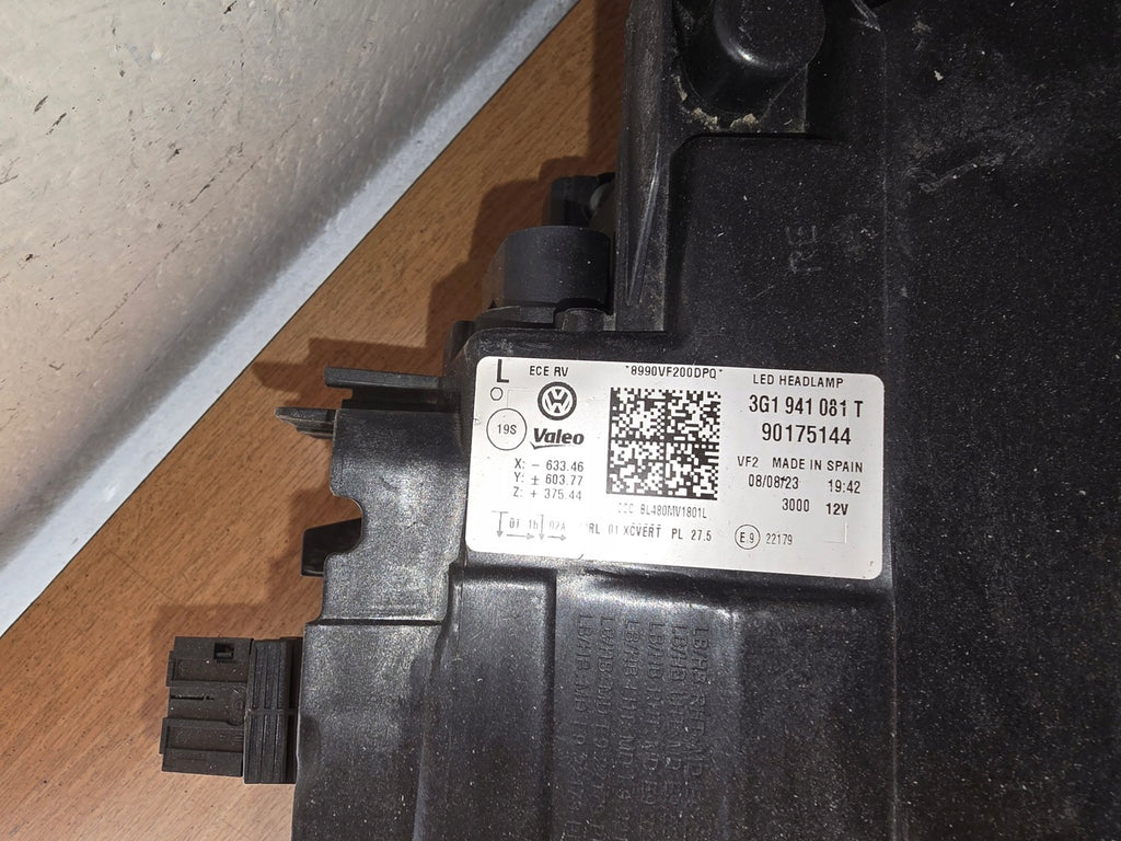 Frontscheinwerfer VW Passat B8 3G1941081T Full LED Ein Stück (Rechts oder Links) SCH6479666849oc