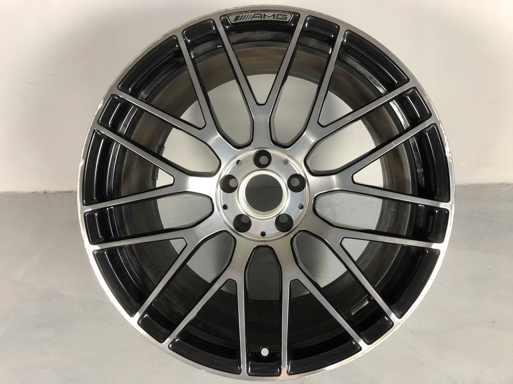 1x Alufelge 20 Zoll 11.0" 5x112 68ET Matt Schwarz A1904010800 Mercedes-Benz Gt