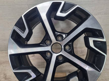 Load image into Gallery viewer, 1x Alufelge 18 Zoll 7.5" 5x114.3 51ET Glanz Schwarz 52910-R2220 Kia Sportage FEL1781707240jc