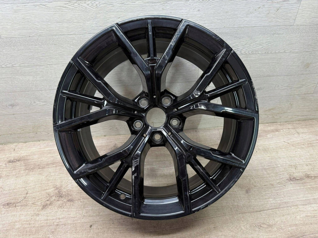 1x Alufelge 19 Zoll 8.0" 5x112 30ET Glanz Schwarz 8747405 BMW G31 G30 Rim Wheel FEL8470075833st