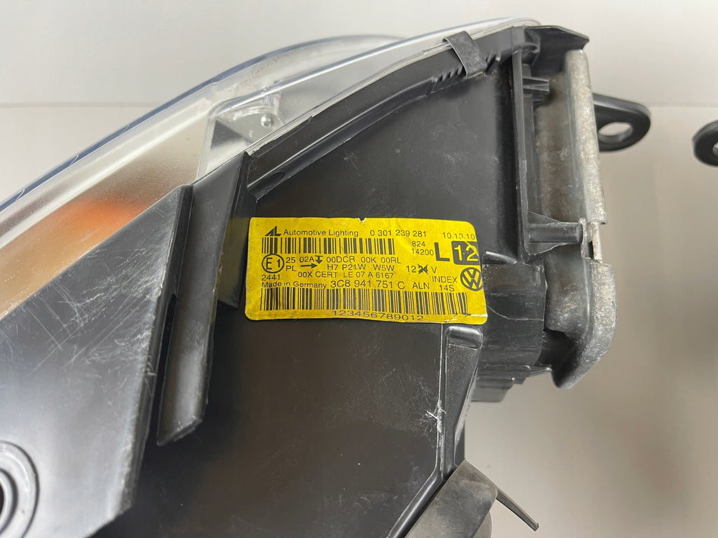 Frontscheinwerfer VW Passat Cc 3C8941751C 3C8941752C Xenon Ein Satz Headlight SCH1605605417vy