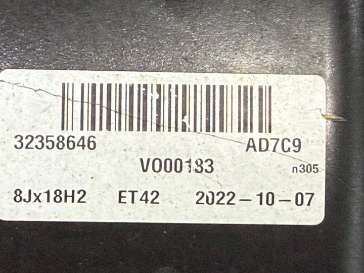 1x Alufelge 18 Zoll 32358646 Volvo Xc60 Rim Wheel FEL7941363627fy