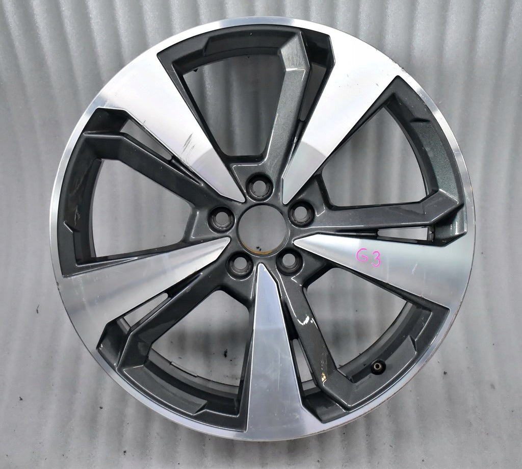 1x Alufelge 18 Zoll 7.5" 5x112 43ET Glanz Graphit 82A601025T Audi A1 Mg FEL5696544623me