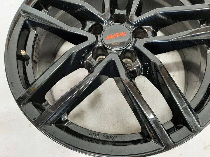 1x Alufelge 18 Zoll 8.0" 5x105 38ET Glanz Schwarz 51367 Opel Astra J Rim Wheel FEL9515498830fq