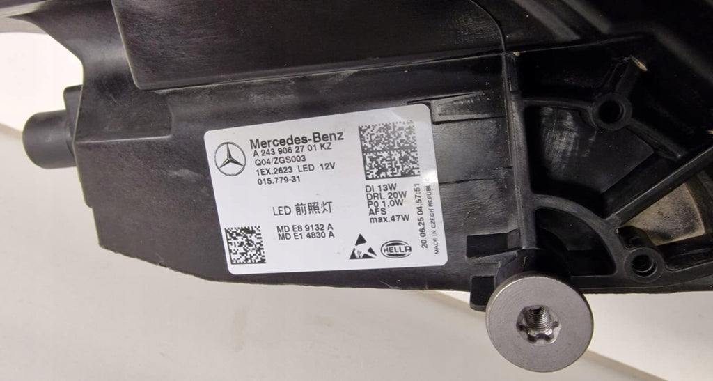 Frontscheinwerfer Mercedes-Benz Eqa Eqb A2439062701 LED Links Headlight SCH3730292236gs